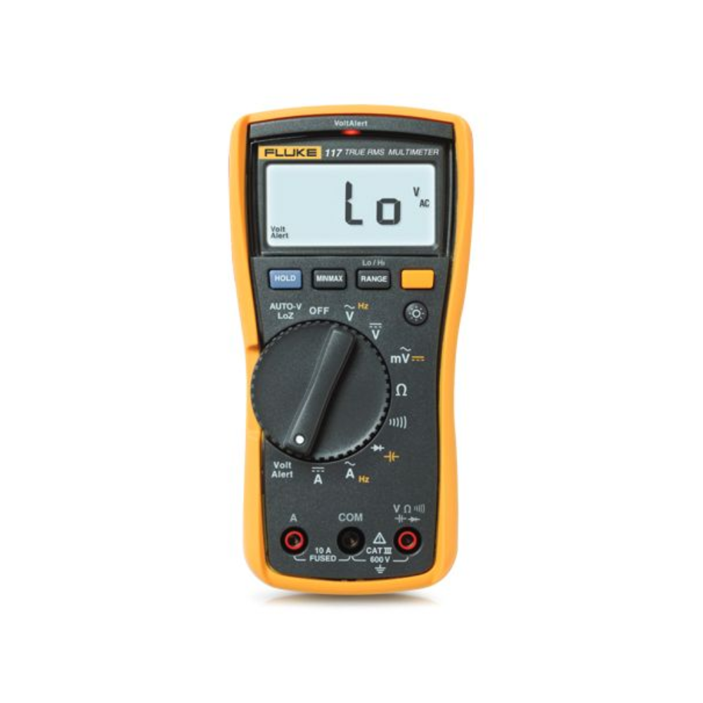 Fluke-117 Electrician's Multimeter with Non-Contact Voltage เครื่องวัดมัลติมิเตอร์แบบไม่สัมผัส